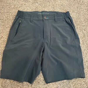 Men's Blue Free Fly Shorts